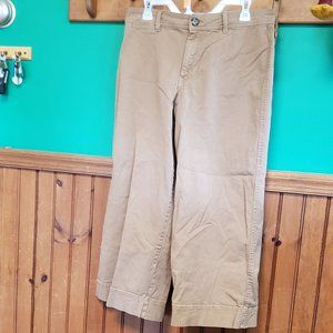 H&M High Wasted Wide Leg Cropped Pants